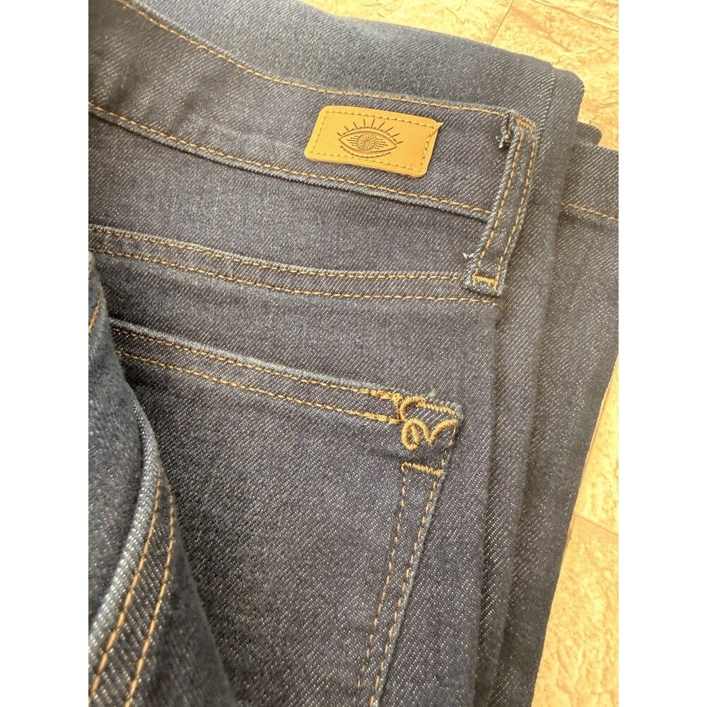 Sofia Jeans by Sofia Vergara High Rise Flare Dark Wash Blue Denim Jeans Size 8 - Picture 14 of 15